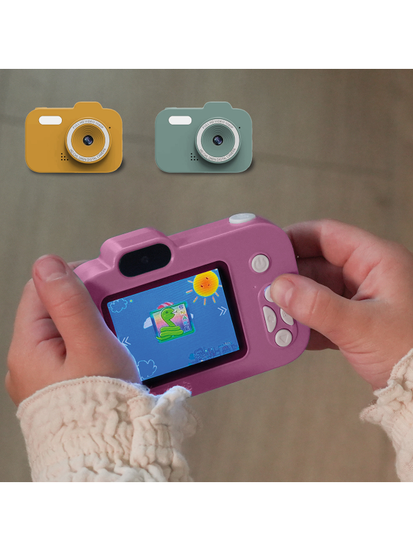 Zazu Digitale Kindercamera Geel