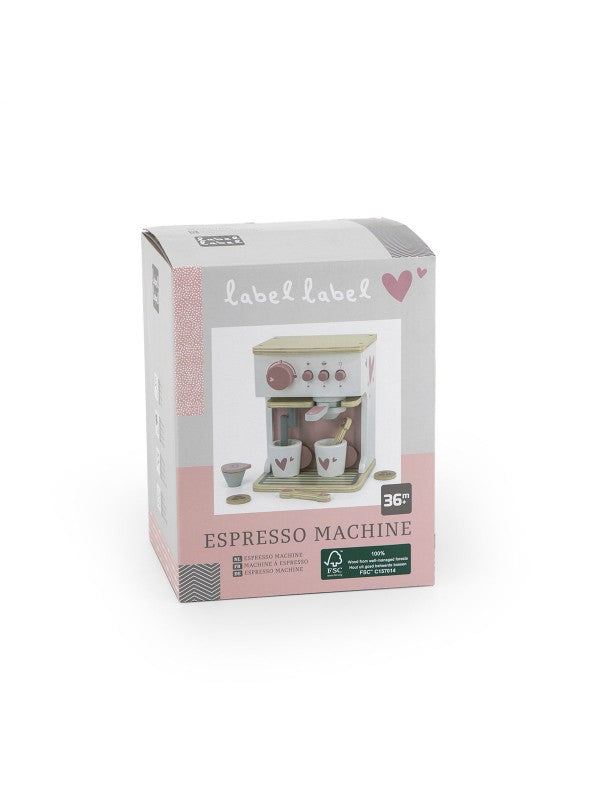 Label Label - espresso machine - roze