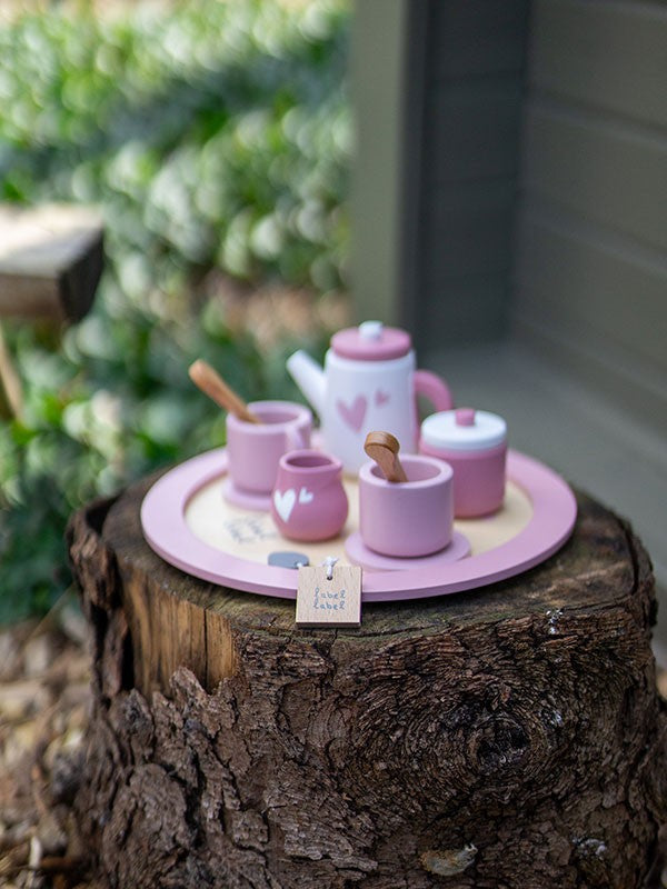 Label Label - theeset - roze