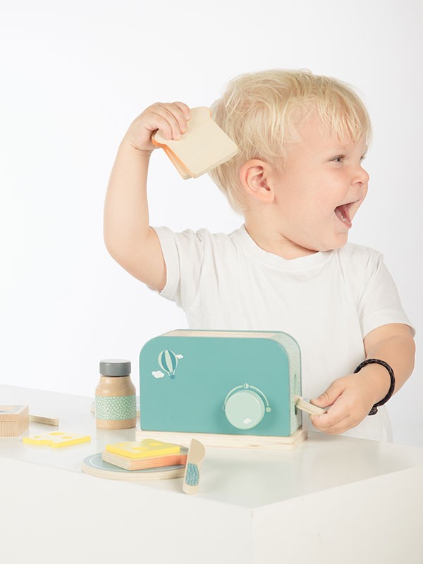 Label Label - broodrooster - groen