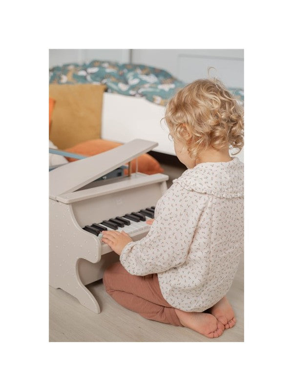 Label Label - houten piano - nougat